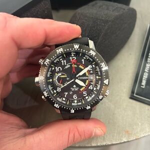 Citizen Black and Silver Men's Watch